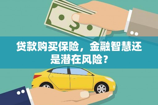 甘肃贷款购买保险，金融智慧还是潜在风险？