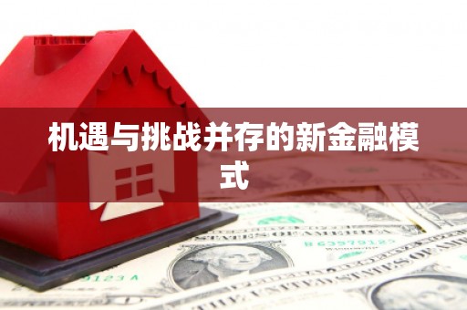 甘肃机遇与挑战并存的新金融模式