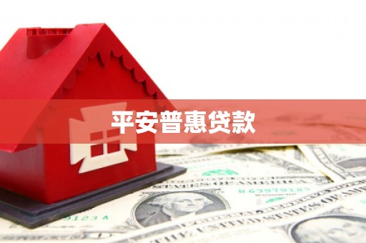 甘肃平安普惠贷款