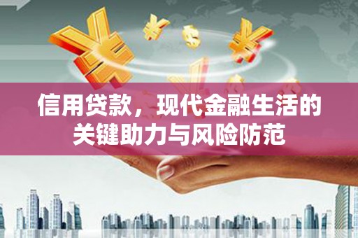 甘肃信用贷款，现代金融生活的关键助力与风险防范