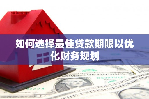甘肃如何选择最佳贷款期限以优化财务规划