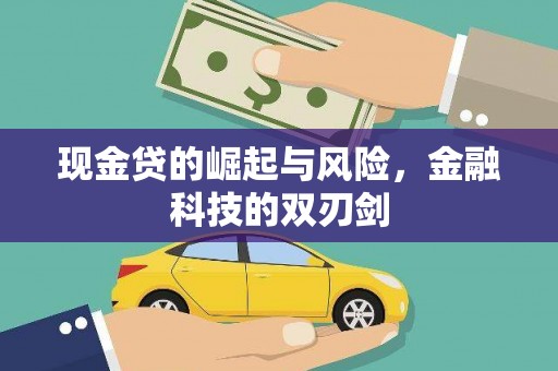 甘肃现金贷的崛起与风险，金融科技的双刃剑