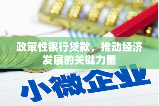 甘肃政策性银行贷款，推动经济发展的关键力量