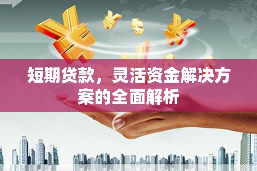 甘肃短期贷款，灵活资金解决方案的全面解析