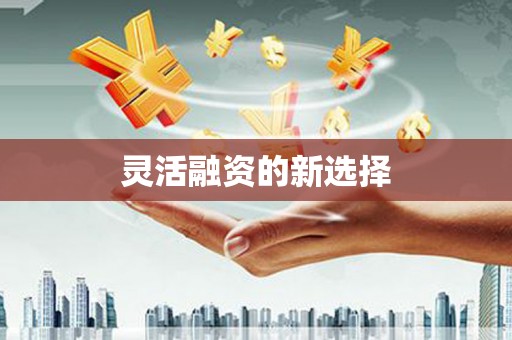 甘肃灵活融资的新选择